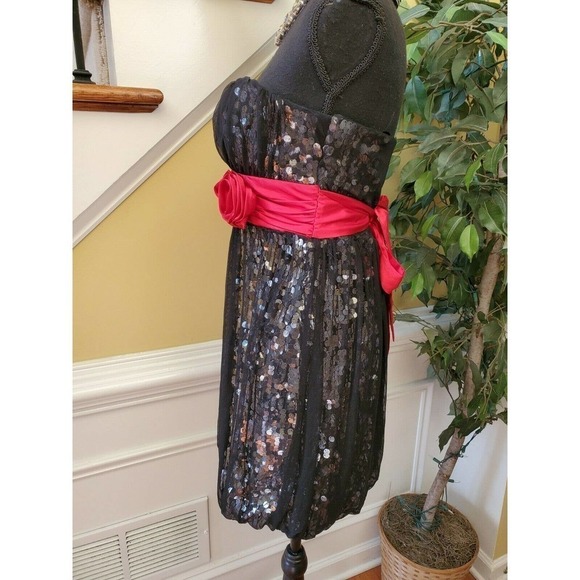 City Triangles Juniors Strapless Formal Dress Sz 9 - Picture 4 of 7